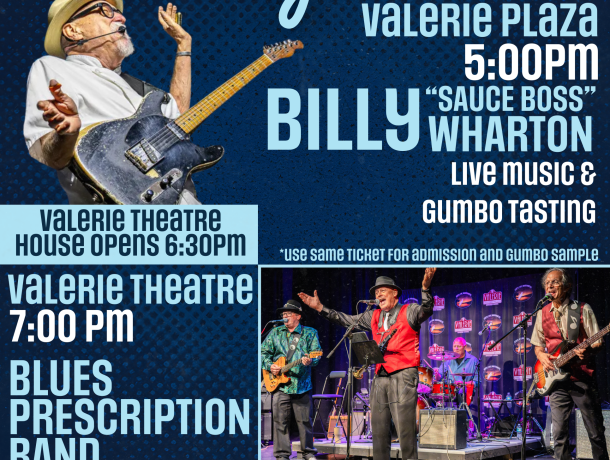 A Blues Christmas Flyer