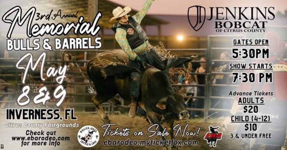 3rd Annual Memorial Bulls & Barrels