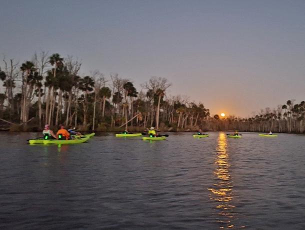 Full Moon Kayaking Tour Homosassa Florida Nature Coast 5