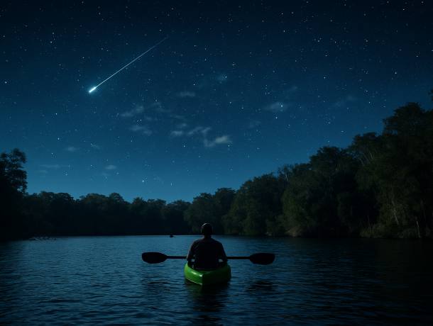 Meteor Shower Kayaking Astronomy Tour Homosassa Florida Nature Coast 3